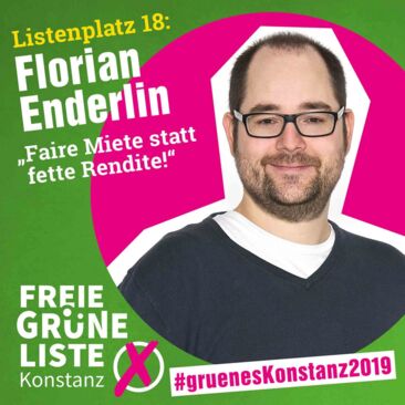 FGL Kandidatenpost Listenplatz 18 Florian Enderlin