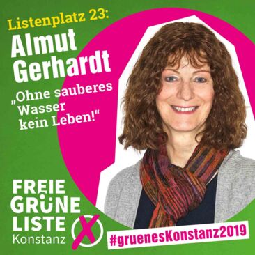 FGL Kandidatenpost Listenplatz 23 Almut Gerhardt