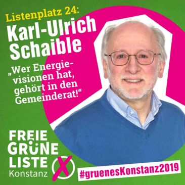 FGL Kandidatenpost Listenplatz 24 Karl-Ulrich Schaible
