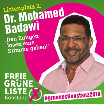 FGL Kandidatenpost Listenplatz 2 Dr. Mohamed Badawi
