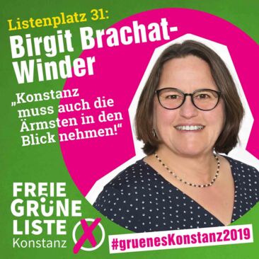 FGL Kandidatenpost Listenplatz 31 Birgit Brachat-Winder