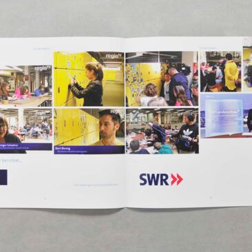 Sticker Art - Heft zum Workshop, Fotos aus dem Fernseh (Regio TV & SWR)